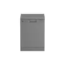 Indesit IN2FE13DT9SUK 60cm Freestanding Dishwasher – 13 Place Settings, Push&Go, Silver, E Rated image 0