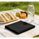 Unique Party Lunch Napkins, Black, 20 Pack image 2
