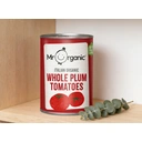 Mr Organic Organic Whole Plum Tomatoes 400g image 2