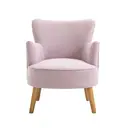 Armchair Keira Violet Pink image 1