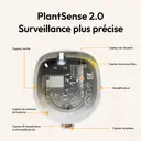 Cadeau d'été pour embellir votre intérieur – Pot de plante intelligent IA Ivy, interaction par expressions faciales, entretien intelligent des plantes, décoration pour personnes occupées, exprime les émotions de la plante (vert menthe) image 1