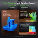 Creality Ender 3 V3 Plus 3D Printer - CoreXZ Structure, 600mm/s High-Speed Printing, Auto Leveling, Direct Drive Extruder, Stable Metal Frame & Tri-Metal Nozzle, Large Print Size 11.8x11.8x13.0in (300x300x330mm) image 6