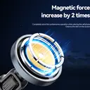 PAVAREAL CH70 15W magnetic wireless charging car mount Black image 6