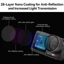 ochama×J.ZAO Action UV Filter for DJI Action 3/4/5PRO - Camera Lens Protector, Anti-Glare Accessory for Action Cam image 6