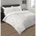 NightComfort Duvet Cover Set Vanessa Reversible Grey Double image 2