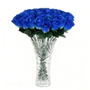 20Pcs 14in/36cm
Home Placement of Single Artificial Roses, Flower Arrangement, Fake Flowers, Artificial Bouquets, Artificial Silk Flowers, Artificial Flowers(blue) image 2