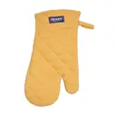 Dexam Single Oven Glove Love Colour 100% Cotton Ochre image 0