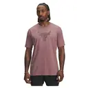 Under Armour Project Rock Payoff Graphic Men's Short Sleeve - Maroon Mist image 2