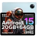 DOOGEE TAB A9+ 11-inch Android Tablet， with Gemini AI， 8580mAh Battery， T7200 Octa-Core， 20GB RAM， 64GB/2TB Storage， Blue image 0