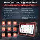 LAUNCH X431 PRO ELITE 8 inch Car Diagnostic Tools Auto OBD OBD2 Scanner All System CAN FD/DOIP Active Test 31 Reset ECU Coding image 2