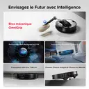 roborock Saros Z70 Aspirateur robot avec fonction de lavage, bras OmniGrip, prise en charge par IA, puissance d'aspiration de 22 000 Pa, ultra-fin de 7,98 cm, support FlexiArm, châssis AdaptiLift, lavage et séchage de la serpillière à l'eau chaude (Argent) image 2