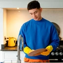 Marigold Kitchen Gloves, Large (2 Pack) image 5