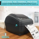 Triplast 250 White Thermal Printer Labels 4x6" image 1