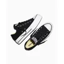 Converse Chuck Taylor All Star Lift Platform Canvas Women's Low-Top Shoes - Black image 3
