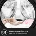 【Vakantiegeld Deal】CHiQ 10 kg frontlader wasmachine, donkergrijs, energieklasse A-30%, grote trommel 530 mm, 1400 toeren, 16 programma's, stoomwassen & 1-Touch Smart Wash JW105883G image 6