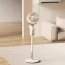 Bear Elektrischer Luftzirkulationsventilator, energiesparend, 360° Zirkulation, 34–41 Zoll höhenverstellbar, 3 Geschwindigkeitsstufen. image 4