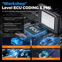 XTOOL D8W OBD2 Scanner Diagnostic Tool Wireless Bidirectional Scan Tool with Topology, ECU C0ding, 42 Reset, Active Tests, Crankshaft Relearn, All System PMI, CANFD/DoIP FCA, 3-Yr Update image 6