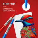 Sharpie Fine Tip Permanent Marker Black 2 Pack image 5