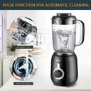 BEAR Table Blender LLJ-B12K1 1.2L 500W 2 Speed + Pulse Function 4 Stainless Steel Blades image 1