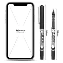 Deli Gel Ink Pens, Office & School Supplies, 0.7mm Medium Point, Black, 12-Pack image 4