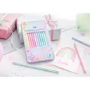Faber-Castell Sparkle Lot de 12 crayons de couleur irisés image 1