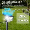 VIVREAL  72LED solar spotlight white light type 3-pack CPD-26, New Year Sale , Top gift picks image 7