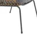 Hespéride Salon de Jardin Paopao Graphite, Gris , Anti-Rouille Coussins Confortables 2 Fauteuils 1 Canapé 1 Table Basse pour Terasse, Balcon image 6