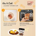 Yopokki Rice Cake Jjajang 120g image 2