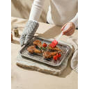 PURECOOK Baking Pan with Wire Rack Series 304 | 2-Piece Set | Rectangular Tray with Wire Mesh Rack image 5