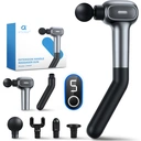 Arboleaf CM40F-Dual Length Extended Handle Massage Gun, Easy Reach to Back, 6 Intensity Levels, Long Battery Life, Brushless Motor Silent Massage image 0