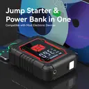 Porbi X9 Jump Starter with Air Compressor 3000A Peak Portable Car Jump Starter, 20000mAh Battery Booster & 150PSI Tyre Inflator, QC3.0 18W Fast Charge Power Bank for 12V Petrol & Diesel Vehicles, SUV, Van & Motorcycle image 6