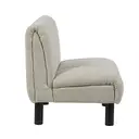 Accent Chair Lily Panelling Oatmeal image 2
