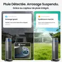 [Limitiertes Angebot, Kostenloser Lieferung am nächsten Tag] Aiper IrriSense 2 Smartes Bewässerungssystem, 3-in-1 Multi-Zonen-Bewässerungsgerät mit App-Steuerung, Intelligenter Zeitplanung und Regensensor für Rasenflächen bis zu 445 ㎡ image 5