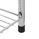 Essentials by Premier 3 Tier Chrome Storage Stand image 2