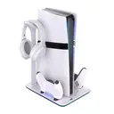 FIXED Station d'accueil pour PlayStation 5 (Pro/Slim), noir et blanc image 0