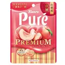 Bonbons Gélifiés Premium à la Pêche Kanro Pure 54g image 0