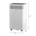 ELECCI 60L/D Dehumidifiers with Purification, 6.2L Water Tank, Auto Defrost, 24H Timer, R290, Continuous Drainage with Drain Hose, Ideal for 120m² Rooms. image 6