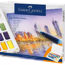 FABER-CASTELL Lot de 24 aquarelles en godets image 1