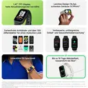 Xiaomi Smart Band 9 Active weiß - 3,73 cm TFT-display, 18 tage akkulaufzeit, 50 sportmodi, SpO₂-sensor, wasserdicht bis 5 ATM image 1