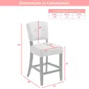 Bar Stool Oakridge Beige/Walnut image 7