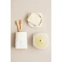 Maison by Premier White Marble Soap Dish, Round Edged Soap Holder, Polyresin Soap Dish With Angled Sides, Decorative Soap Dish image 0