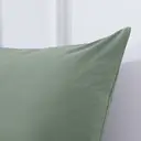 MEROPE Taie d’oreiller en nylon vert gris - 80 x 80 cm image 2