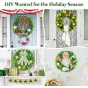 24 Inch Large Boxwood Wreaths-1pcs image 5