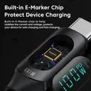 Toocki Câble USB-C 1 m 100 W charge rapide avec affichage LED compatible avec iPhone 17, 16, 15 Pro Plus, Pro Max Air, iPad Pro, Samsung Galaxy S24, S23, Switch, MacBook Air, Pixel image 6