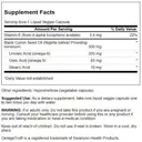 Swanson Black Cumin Seed Oil Immune 500mg - 60 Vegan Capsules image 2