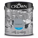 Crown Matt Emulsion Blue Gravel 2.5L image 1