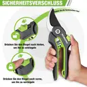 WORKPRO Sécateurs Bypass avec lame SK5 - 210 mm image 3