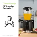 Braun Powerblend 1 Jug Blender, 600W, Black, 1.5L Triangular Glass Jug, Smoothie To Go Bottle, 2 Speeds, JB1051BK image 2