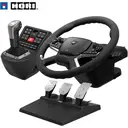 HORI Système de contrôle de camion pour PC avec volant, boîte de vitesse et pédales inclus  image 0