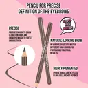 MISSLYN Crayon à sourcils - Teinte 5 Marron - Cadeau de la Fête des Mères image 4